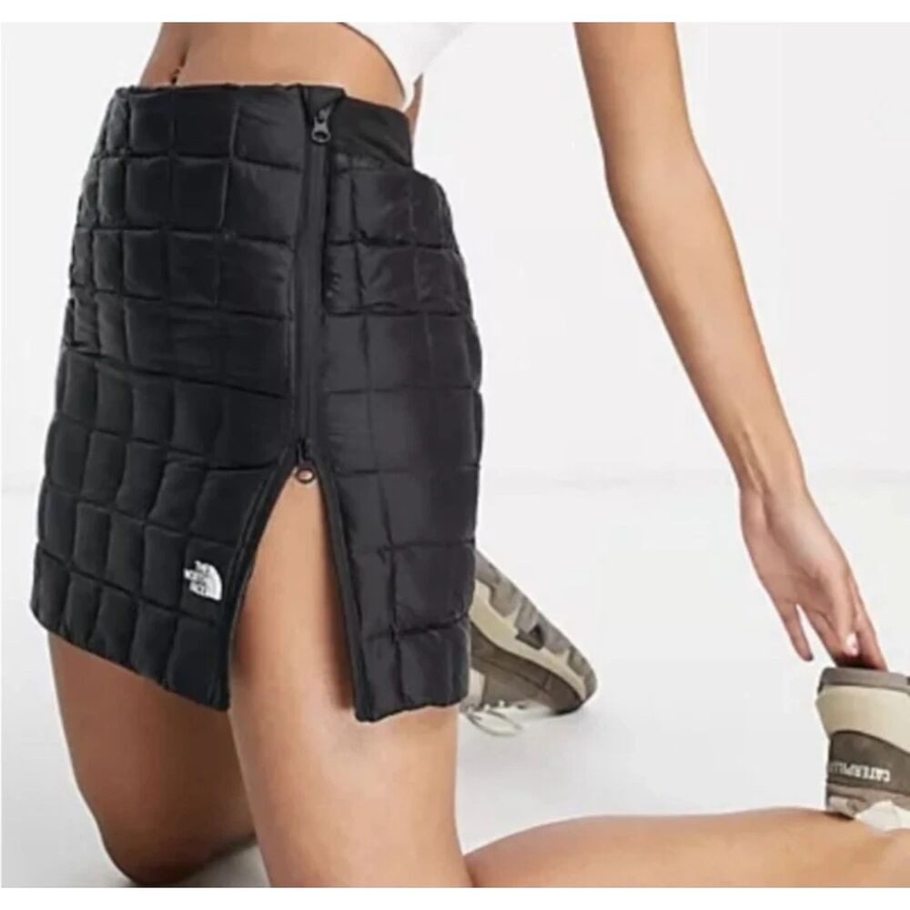 The North Face ThermoBall Eco Insulated Skirt Womens M Black Hiking